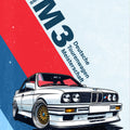 BMW E30 M3 – Motorsport Legend Wall Art