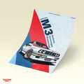 BMW E30 M3 – Motorsport Legend Wall Art