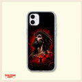 King Jesus Faith Clear Phone Case