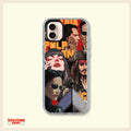 Hollywood Icons Vintage Collage Clear Phone Case