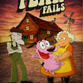 Courage the Cowardly Dog – Fear Fails Motivational Wall Art