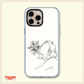 Minimalist Floral Line Art Clear Phone Case