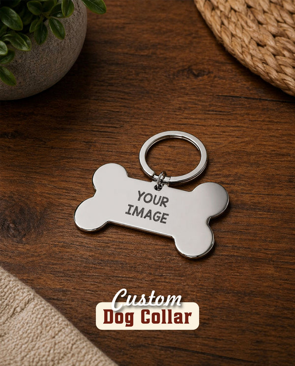 Dog Collar (Bone Tag)