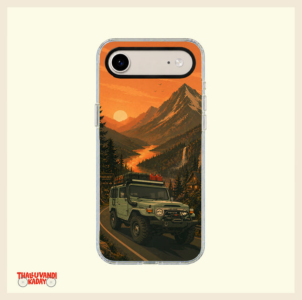Sunset Adventure Toyota Land Cruiser Google Pixel Case