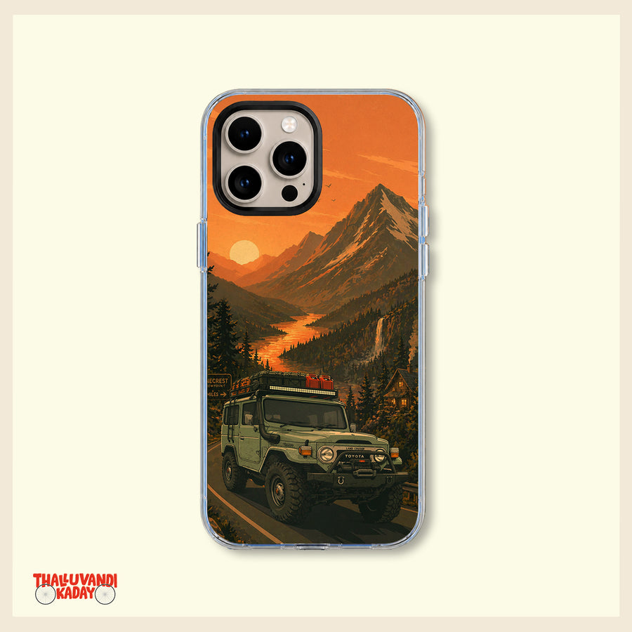 Toyota Land Cruiser Mountain Escape Hard Clear Case