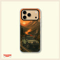 Sunset Overland Adventure Toyota Land Cruiser iPhone Case