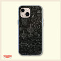Engineering Blueprint Clear Phone Case