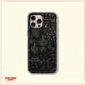 Engineering Blueprint Clear Phone Case