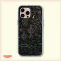 Engineering Blueprint Clear Phone Case