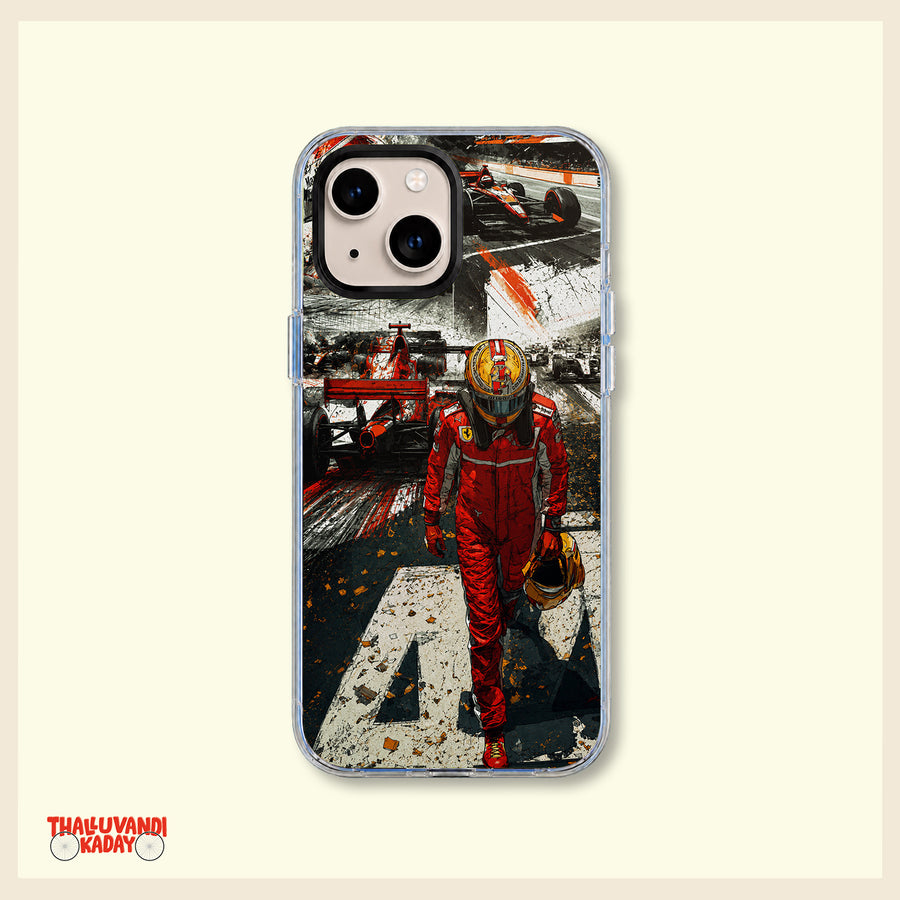 F1 Racing Hard Clear Case