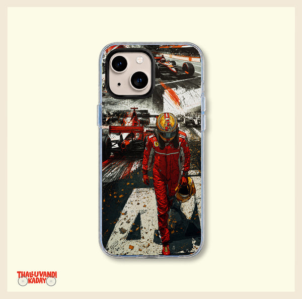 F1 Racing Hard Clear Case