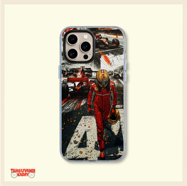 Formula 1 Racing Driver Hard Clear Case