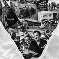 Legendary Filmmakers Vintage Collage Clear Phone Case