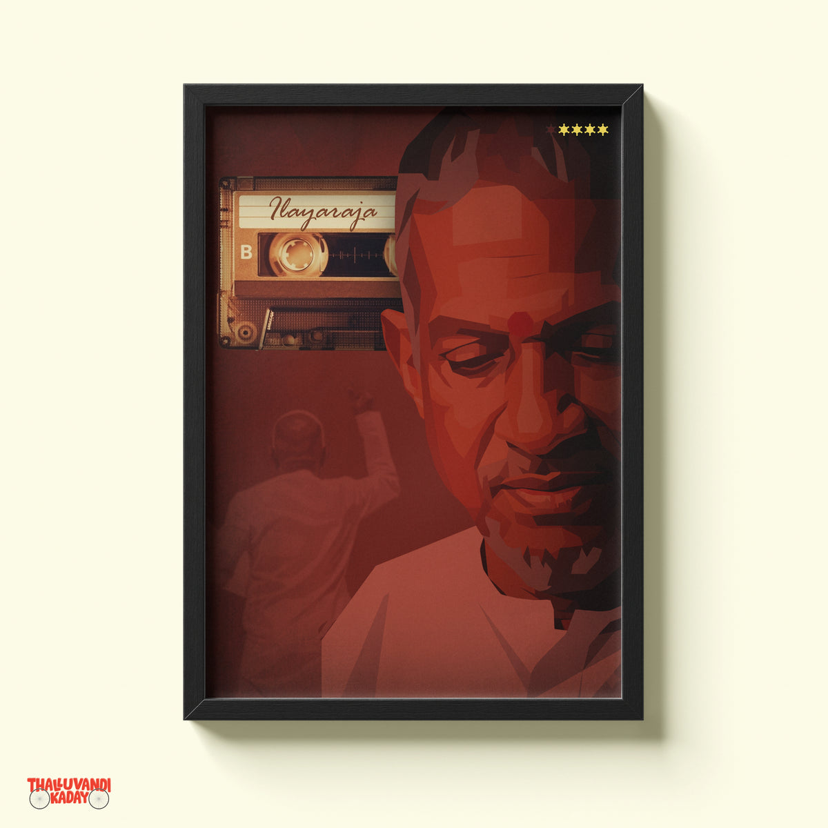 Ilaiyaraaja – Maestro of Melodies Wall Art