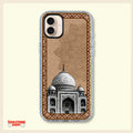 Taj Mahal Heritage Clear Phone Case