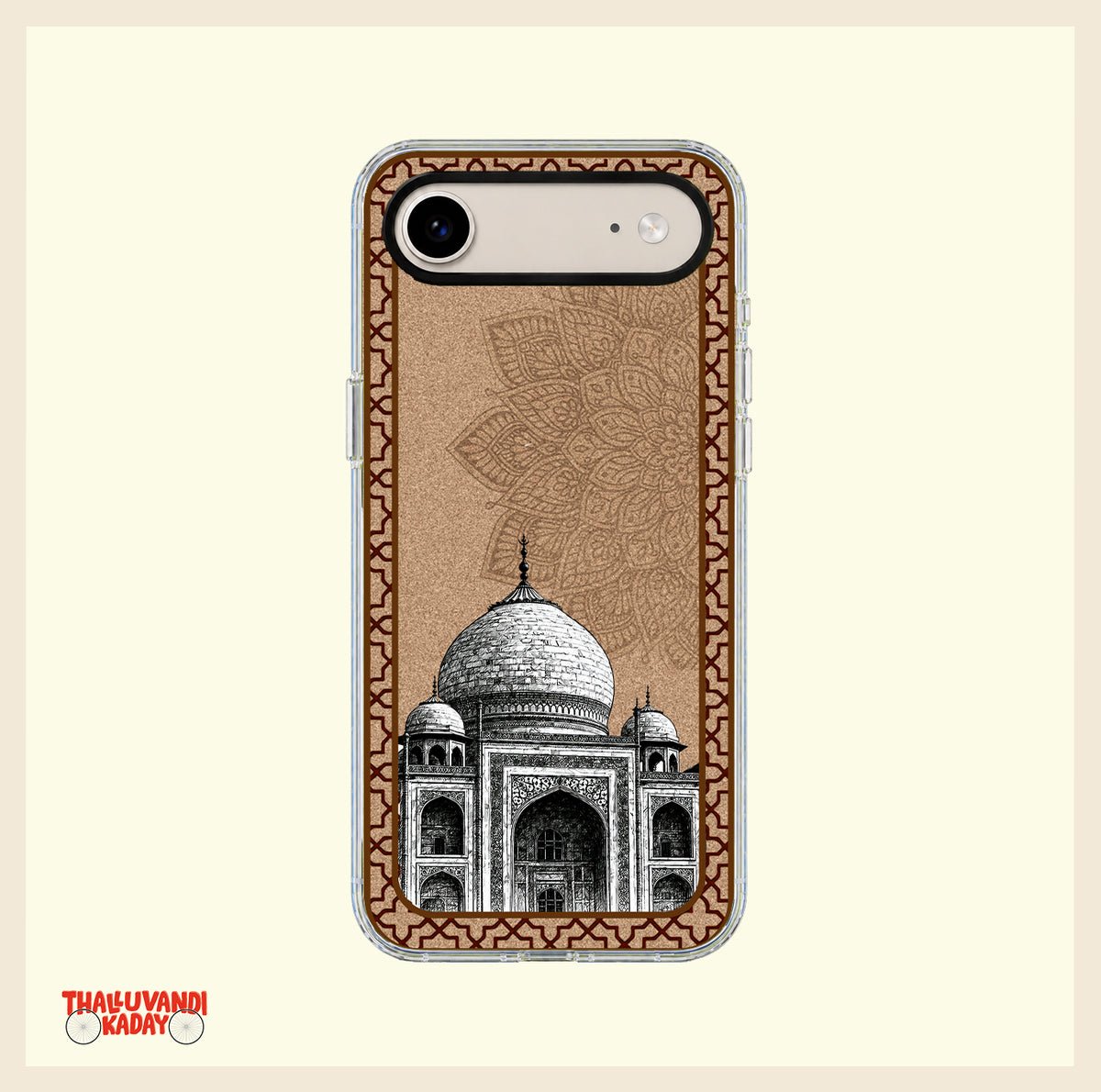 Taj Mahal Heritage Clear Phone Case