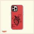 Anatomical Heart Clear Phone Case