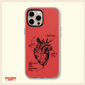 Anatomical Heart Clear Phone Case