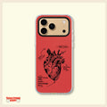 Anatomical Heart Clear Phone Case