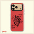 Anatomical Heart Clear Phone Case