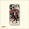 Michael Jackson "Bad" Vintage Clear Phone Case