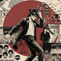 Michael Jackson "Bad" Vintage Clear Phone Case