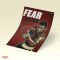 Fear No One – Boxing Legend Wall Art