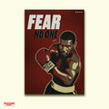 Fear No One – Boxing Legend Wall Art