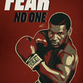 Fear No One – Boxing Legend Wall Art