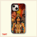 Lord Murugan Divine Warrior Clear Phone Case