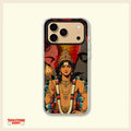 Lord Murugan Divine Warrior Clear Phone Case