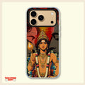 Lord Murugan Divine Warrior Clear Phone Case