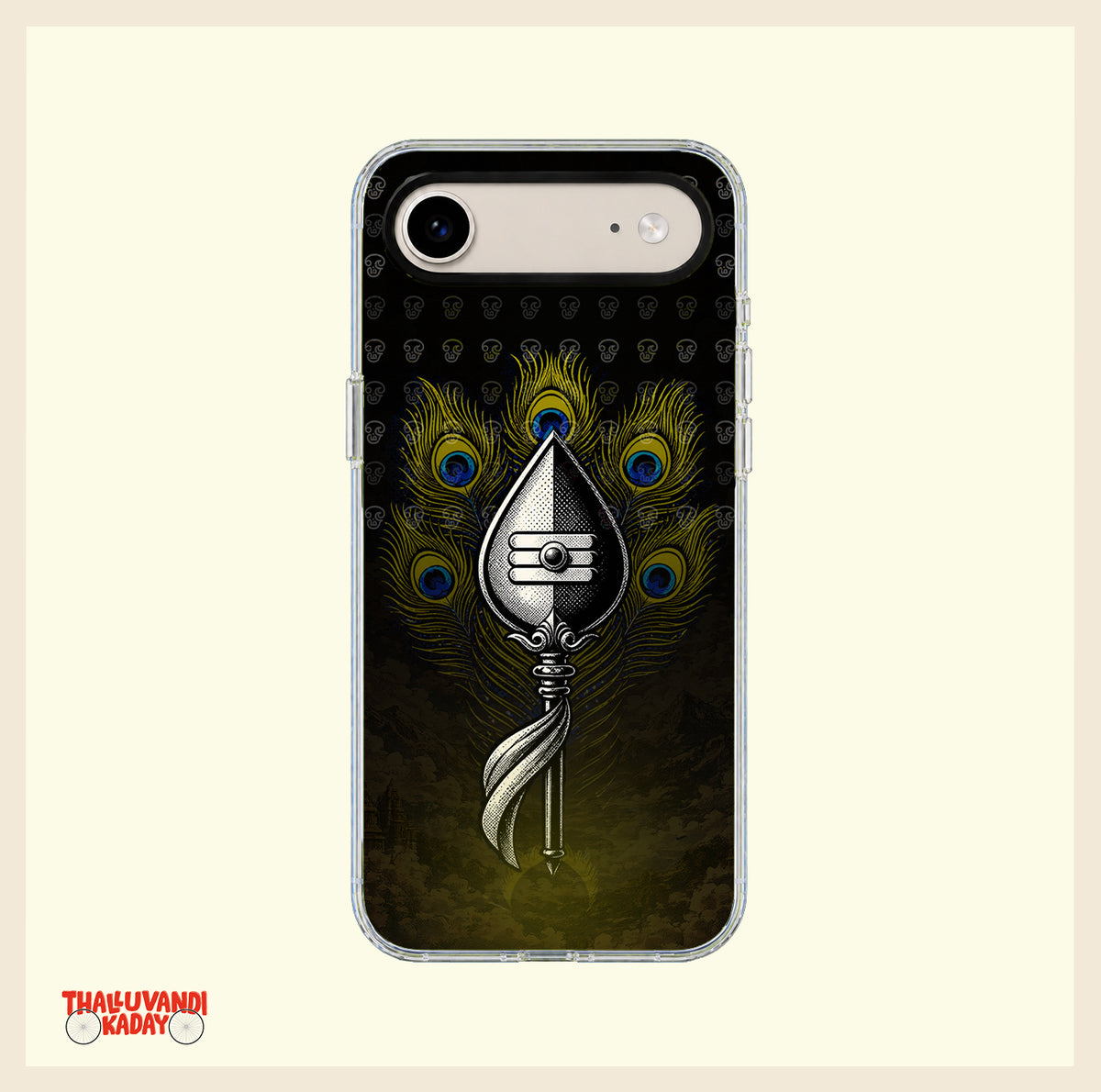 Murugan Vel Sacred Symbol Clear Phone Case