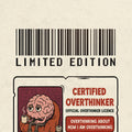 Certified Overthinker Clear Phone Case