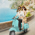 At This Pace – Vespa Coastal Ride Wall Art