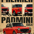 Premier Padmini 1964 – Classic Indian Icon Wall Art