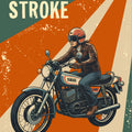 Two Stroke Legend – Vintage Motorcycle Wall Art
