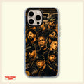 Hip-Hop Legends Vintage Collage Clear Phone Case