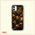Hip-Hop Legends Vintage Collage Clear Phone Case