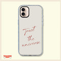 Trust the Universe Minimalist Clear Phone Case
