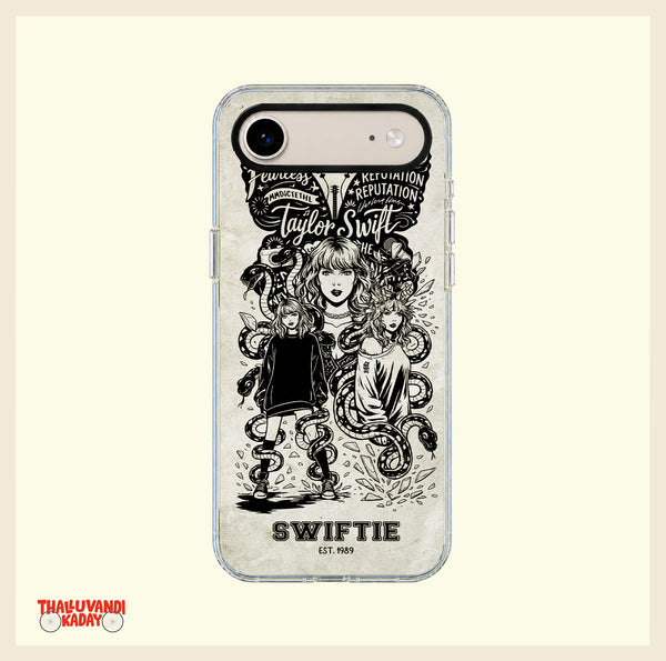 Taylor Swift "Swiftie" Vintage Clear Phone Case
