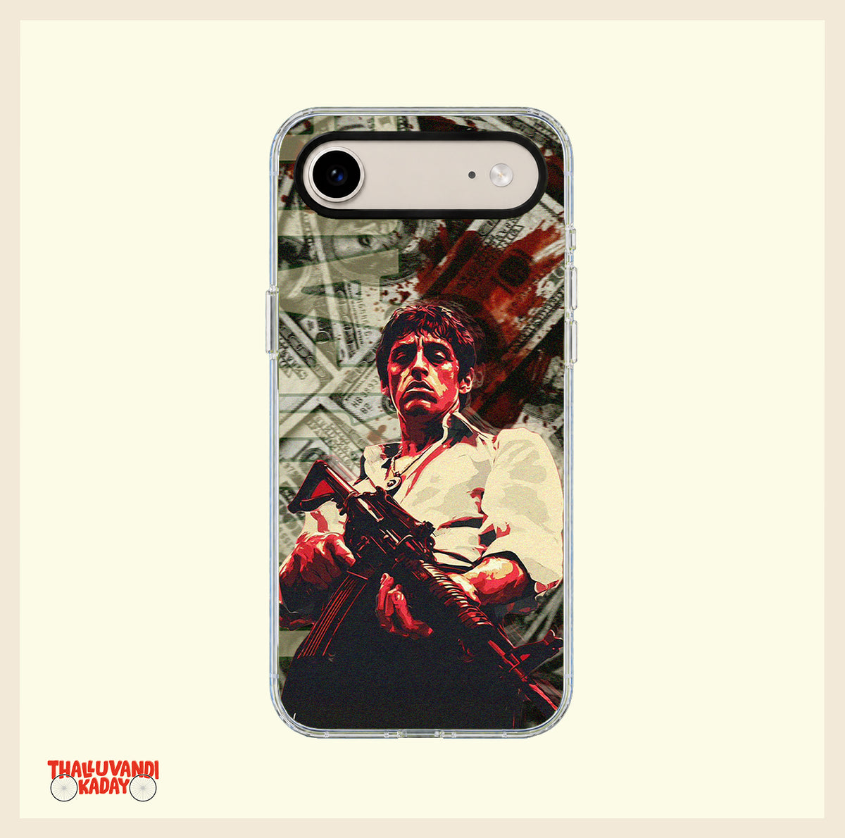 Scarface Tony Montana Clear Phone Case