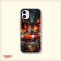 Porsche 911 Inferno Clear Phone Case