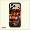 Porsche 911 Inferno Clear Phone Case