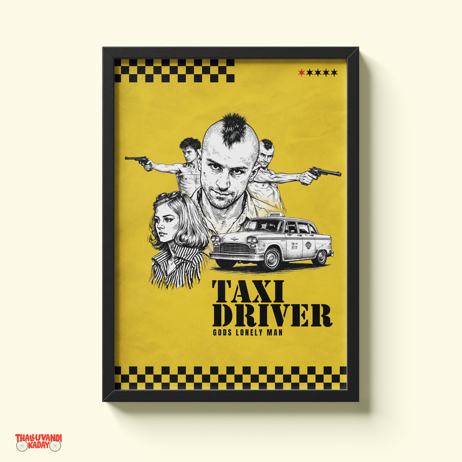 Taxi Driver – Gods Lonely Man Wall Art