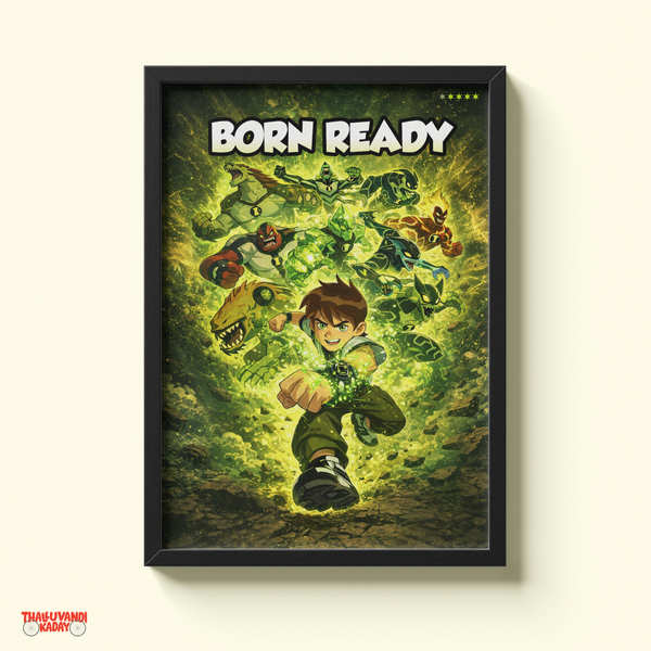 Ben 10 – Born Ready Action Wall Art Poster