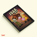 Courage the Cowardly Dog – Fear Fails Motivational Wall Art
