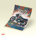 Yezdi Roadking – Ride on Freedom Wall Art