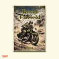 Royal Enfield Classic – Battlefield Heritage Wall Art