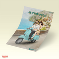 At This Pace – Vespa Coastal Ride Wall Art